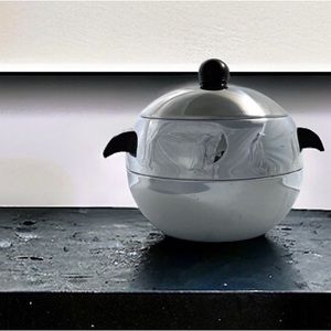 Vintage MCM West Bend Penguin Hot and Cold Server